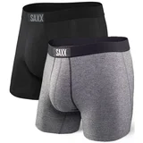 SAXX Vibe Boxer Brief 2-Pack Black Grey