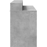  Radni stol s LED svjetlima sivi 120x55x91 cm konstruirano drvo | Eponuda.ba