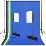 Komplet fotografske opreme sa svjetlima softbox i pozadinama | shoptok.hr