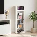 Cd ormar Bijela 60 x 17 x 92 cm Konstruirano drvo | shoptok.hr