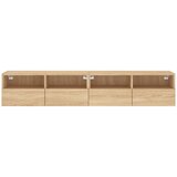  Zidni TV ormarići 2 kom boja hrasta 80 x 30 x 30 cm drveni | Eponuda.com