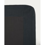 Kave Home Antracitno sivi tapecirani bračni krevet 180x200 cm Jaira – | shoptok.hr