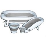 Bbo Set sklopiva kadica za bebe sa dodacima BL-BT338T, Svetlosiva Cene