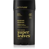 Attitude Super Leaves Men Deodorant dezodorant brez aluminija za moške Amber & Citrus 75 g Cene