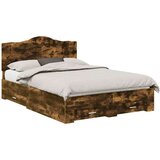  Konstrukcija postelje z vzglavjem Dimljeni oreh 140 x 200 cm, (5000102247) | Shoptok.si
