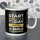 Šolja sa natpisom Start Today With A Smile, 850 ml Cene