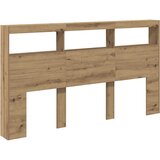 Ormarić za uzglavlje LED boja artisan hrast 180x17x102 cm | Eponuda.ba