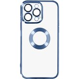 AVIZAR Fleksibilen zašciten ovitek za kamero iz silikonskega gela za iPhone 14 Pro - moder kromiran ucinek, (20714752) Cene