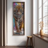 WALLXPERT LAC110-150 Multicolor Decorative Framed MDF Painting | Eponuda.com