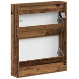  Ormar za cipele na zidu HAARLEM 71 x 17 x 86 cm Staro drvo - Staro drvo | shoptok.hr