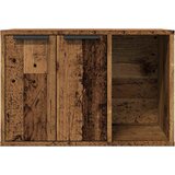  Kutija za mačji pijesak boja drva 60x40x40 cm konstruirano drvo | Eponuda.com