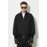 Baracuta Bomber jakna G9 Cloth za muškarce, boja: crna, za prijelazno razdoblje, BRCPS0001