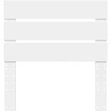  Uzglavlje s uzglavljem Bijelo 75 cm Konstruirano drvo | shoptok.hr