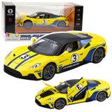 Metalna svjetla sportskih automobila Zvuci Vožnja Žuta 1:22 Cijene