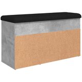  Klupa za cipele boja betona 82 x 32 x 45,5 cm konstruirano drvo | shoptok.hr