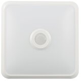  v-Tac LED plafonjera 23419, 12W 1100lm 3000K, 4000K ali 6000K IP20 s senzorjem kvadratna | Shoptok.si