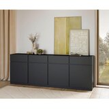MID.YOU ŠIROKA KOMODA, črna | Shoptok.si