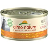  Ekonomično pakiranje Almo Nature HFC Natural 12 x 70 g - Kitten piletina | shoptok.hr