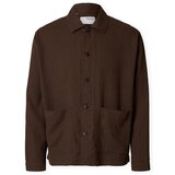 Selected Srajce z dolgimi rokavi Rlxtony Formal Overshirt - Demitasse Kostanjeva | Shoptok.si