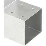 Spojnici za stupove u L-obliku 4 kom pocinčani metal 71 x 71 mm | shoptok.hr