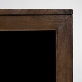 Ixia Smeđa vitrina od masivnog manga 80x140x40 cm Ravi – | shoptok.hr
