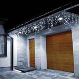  Božićna LED zavjesa s daljinskim upravljačem 300 LED, hladno bijela | shoptok.hr