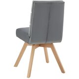 Bessagi Home stol katrin, siva, vrtljiv | Shoptok.si