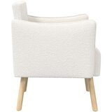  Ukrasna fotelja Krem Bouclé | shoptok.hr