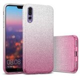 Nillkin silikonski ovitek z bleščicami bling 2v1 za huawei P40 - srebrno pink Cene