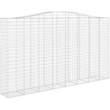  Lučne gabionske košare 6 kom 400x50x220/240cm pocinčano željezo | Eponuda.com