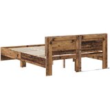  Krevetna konstrukcija Staro drvo 160 x 200 cm Konstruirano drvo | shoptok.hr