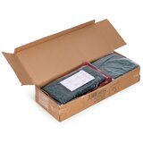  Set od 4 plave stolice s oblikovanim naslonom od baršuna | shoptok.hr