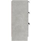  Komode 2 kom siva boja betona 30 x 30 x 70 cm konstruirano drvo | shoptok.hr