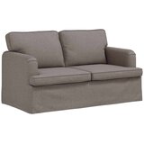 SOFA Sivo-smeđa 142 x 80 x 85 cm Metal | shoptok.hr
