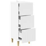  Ormar s ladicama Bijela 33 x 34 5 x 90 cm Konstruirano drvo - Bijela Slike