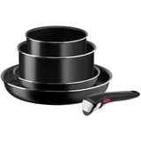 Tefal Aluminijski set lonaca 5 kom INGENIO EASY COOK & CLEAN BLACK L1549043 –