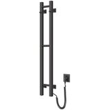  Električni sušač za peškire SILOUETTE 46W 100x16 cm crni desni | Eponuda.com