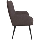 SOFA za dvije osobe Tamno smeđa 115 x 61 x 87 cm tkanina | shoptok.hr