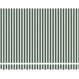 vidaXL ročna retraktibilna tenda zelena in bela 300x250 cm, zamenjava tkanine za tendo 3x2.5 m okvir zelena in bela | Shoptok.si