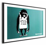  Plakat - Evil Monkey 60x40 Crni okvir s margom | shoptok.hr
