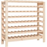  Stalak za vino 109,5x30x107,5 cm od masivne borovine | shoptok.hr
