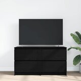 TV ormarić crni 100x35x54 cm od konstruiranog drva | Eponuda.com
