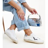 Gemre White sneakers with a "worn" effect Gombola | Shoptok.si