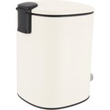 Tendance kanta za smeće na pedalu kvadratna 5L soft close metal, bijela | shoptok.hr