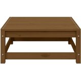  Vrtni tabure 70x70x30 cm smeđa boja meda od masivne borovine | shoptok.hr