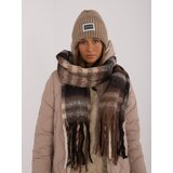 Wool Fashion Italia Scarf-AT-SZ-231301.21-brown | Shoptok.si