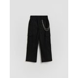 Reserved GIRLS` TROUSERS & CHAIN - crno | shoptok.hr