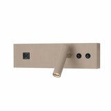  Brilagi-LED Zidno spot svetlo sa USB portom NOCTIS LED/3W/230V+LED/9W bež | Eponuda.com