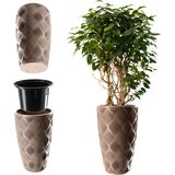 KADAX cvetlični lonec z vložkom 58 cm pokrov za cvetlični lonec plastika visok, (5000346582) | Shoptok.si