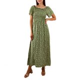 Gemre Green maxi dress in small flowers Hajden u